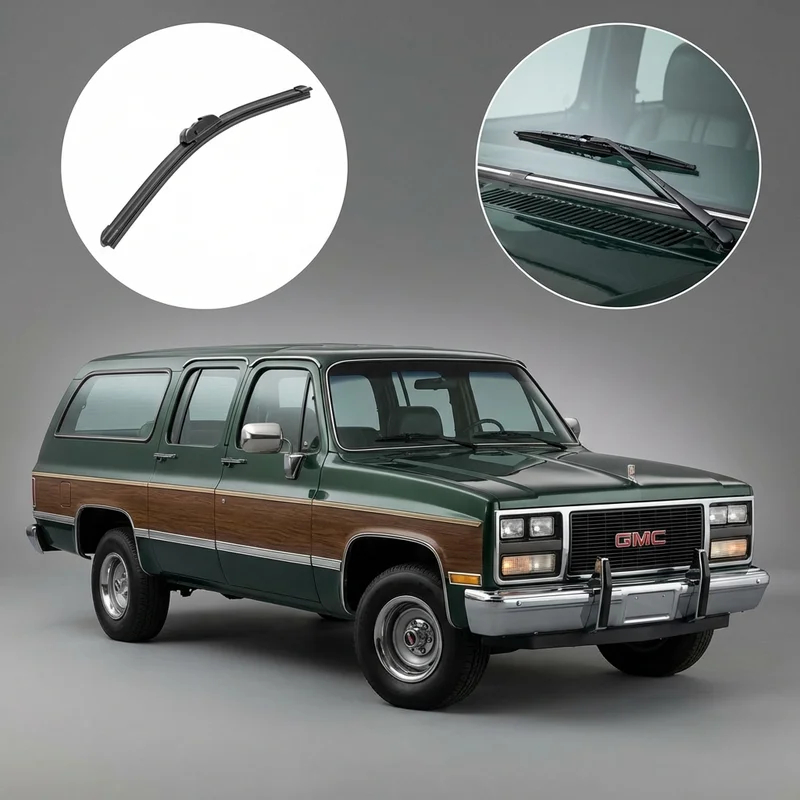 Driver Side Wiper Blade for GMC K15/K1500 Suburban (1967 - 1974) - 1